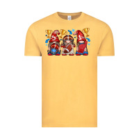Vintage Mustard football gnome with element Vintage Tee - texasbilliewilder