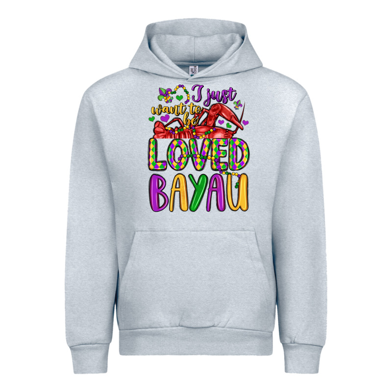 I Just Want To Be Loved Bayau Urban Hoodie by LillyAllenDesigns | Teevron