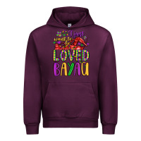 Mauve Wine i just want to be loved bayau Urban Hoodie - LillyAllenDesigns