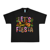Black let s fiesta Urban Heavy Tee - Zillion Design Studio