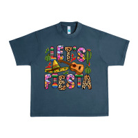 Midnight Navy let s fiesta Urban Heavy Tee - Zillion Design Studio