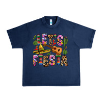 Navy let s fiesta Urban Heavy Tee - Zillion Design Studio