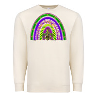 Sandshell mardi gras rainbow Premium Sweatshirt - BarkalooDesign