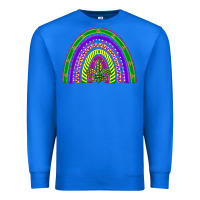 True Royal mardi gras rainbow Premium Sweatshirt - BarkalooDesign