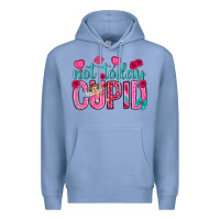 Colony Blue not today cupid Premium Hoodie - NancyCooperArtShop