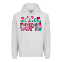 Dove Grey not today cupid Premium Hoodie - NancyCooperArtShop