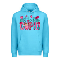 Ocean Blue not today cupid Premium Hoodie - NancyCooperArtShop