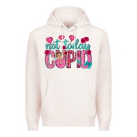 Pale Pink not today cupid Premium Hoodie - NancyCooperArtShop