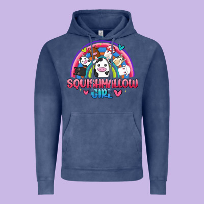 Squishmallow Girl Vintage Hoodie Designed By Jahusdesignshop