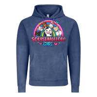 Vintage Denim squishmallow girl Vintage Hoodie - JahusDesignShop