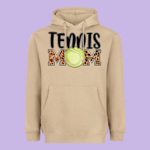 Tennis Mom Heavyweight Hoodie Designed By Adodesignshop
