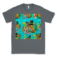 Charcoal Heather salty vibes seamless pattern Classic Tee - HRA Design Shop