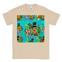 Mushroom salty vibes seamless pattern Classic Tee - HRA Design Shop