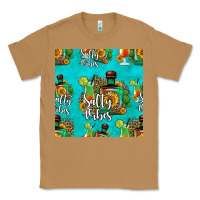 Toasted Coconut salty vibes seamless pattern Classic Tee - HRA Design Shop