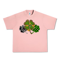 St Patricks Day Shamrock Gold Urban Heavy Tee | Teevron