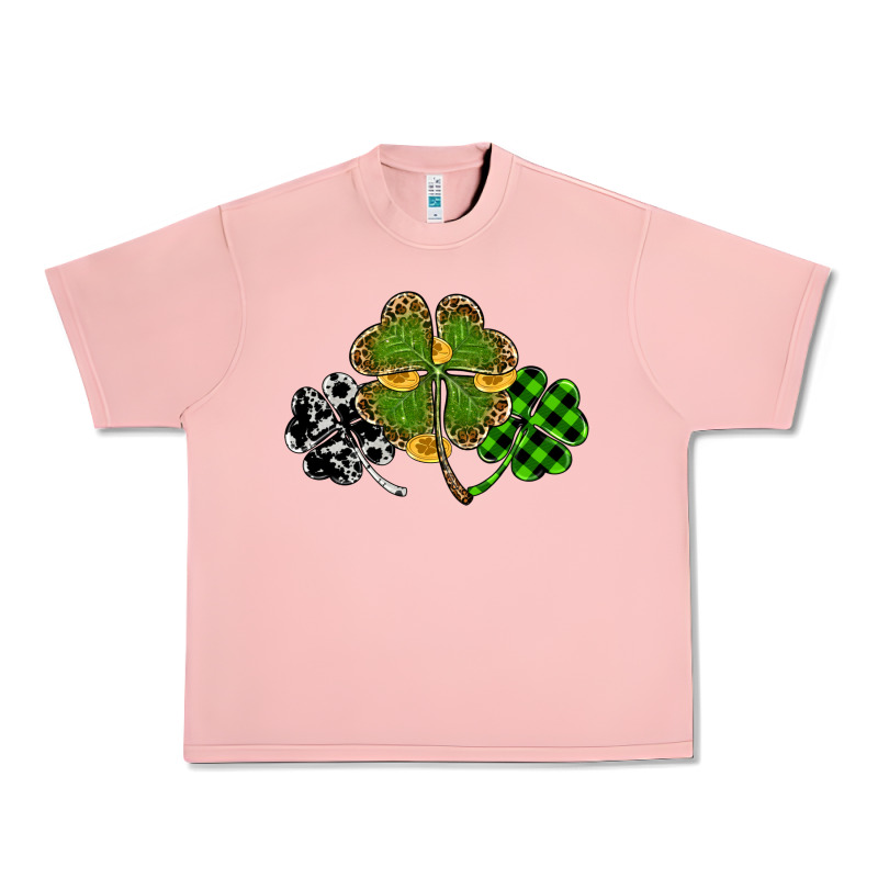 St Patricks Day Shamrock Gold Urban Heavy Tee by RanaPortraitStore | Teevron