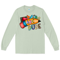 Matcha dude Long Sleeve Tee - CowhideDigitalArt