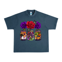 Midnight Navy halloween jars rose Urban Heavy Tee - BarkalooDesign