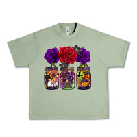 Oil Green halloween jars rose Urban Heavy Tee - BarkalooDesign