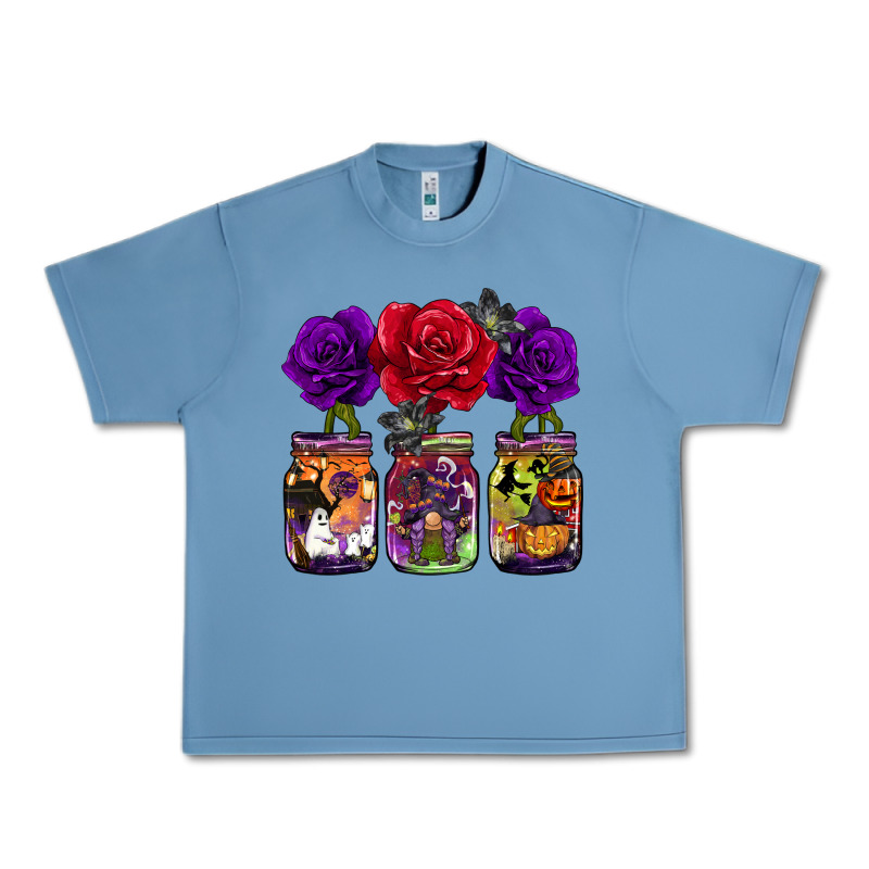 Halloween Jars Rose Urban Heavy Tee by BarkalooDesign | Teevron