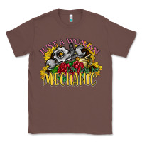 Chestnut just a woman who loves her mechanic Classic Tee - SublimationCraftShop