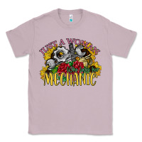 Lilac just a woman who loves her mechanic Classic Tee - SublimationCraftShop