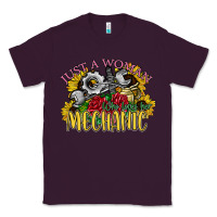 Plum just a woman who loves her mechanic Classic Tee - SublimationCraftShop
