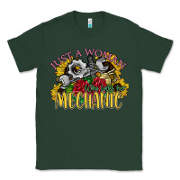 Sports Green just a woman who loves her mechanic Classic Tee - SublimationCraftShop