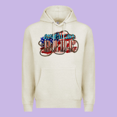 American Babe Premium Hoodie Designed By Nancycooperartshop