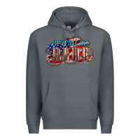 Rock American babe Premium Hoodie - NancyCooperArtShop