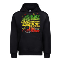 Black title black history celebration Urban Hoodie - LillyAllenDesigns