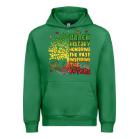 Emerald title black history celebration Urban Hoodie - LillyAllenDesigns