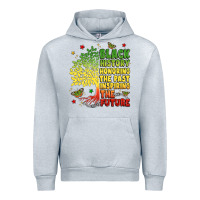 Heather Grey title black history celebration Urban Hoodie - LillyAllenDesigns