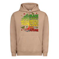 Pigment Burro title black history celebration Urban Hoodie - LillyAllenDesigns