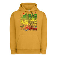 Pigment Peanut Butter title black history celebration Urban Hoodie - LillyAllenDesigns