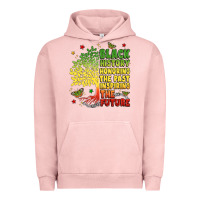 Pigment Salmon title black history celebration Urban Hoodie - LillyAllenDesigns