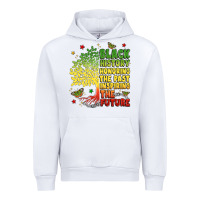 White title black history celebration Urban Hoodie - LillyAllenDesigns
