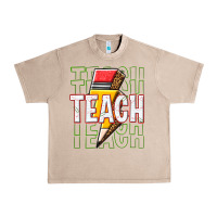 French Oak teach Urban Heavy Tee - texasbilliewilder