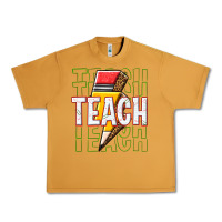 Peanut Butter teach Urban Heavy Tee - texasbilliewilder