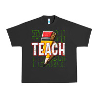 Pigment Black teach Urban Heavy Tee - texasbilliewilder