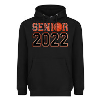 Black senior basketball Heavyweight Hoodie - AdoDesignShop