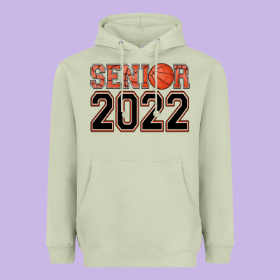 Senior Basketball Heavyweight Hoodie Designed By Adodesignshop