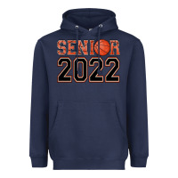 Navy senior basketball Heavyweight Hoodie - AdoDesignShop