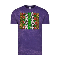 Cloud Purple football brush strokes Vintage Tee - texasbilliewilder