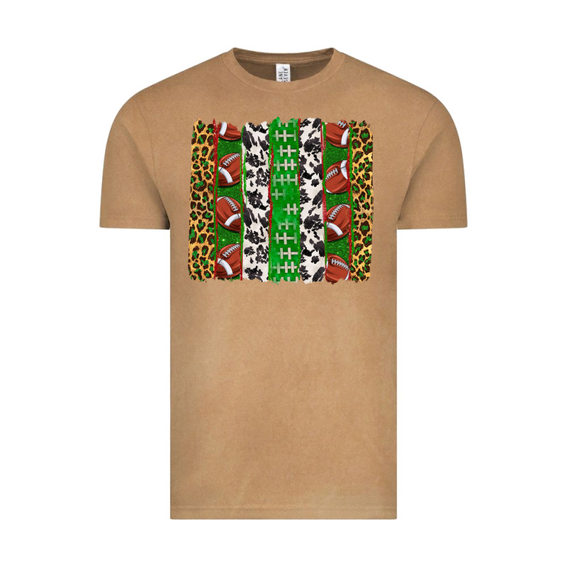 Football Brush Strokes Vintage Tee by texasbilliewilder | Teevron