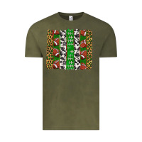 Vintage Olive football brush strokes Vintage Tee - texasbilliewilder