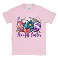 Bubblegum Pink happy easter eggs nurse n Classic Tee - Neo Western