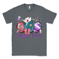 Charcoal Heather happy easter eggs nurse n Classic Tee - Neo Western