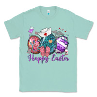 Seafoam happy easter eggs nurse n Classic Tee - Neo Western