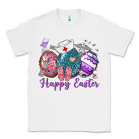 White happy easter eggs nurse n Classic Tee - Neo Western